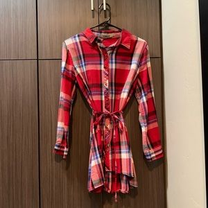 Chloe long flannel shirt (potential dress)